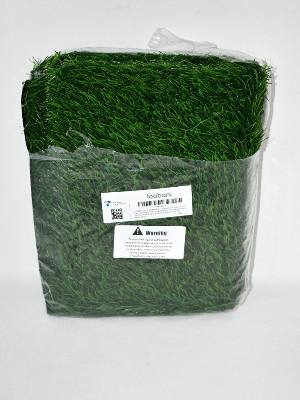 LOOBANI Dog Grass Pee Pads, 2 Pack, Artificial Turf, Potty Training, 18x23", NWT